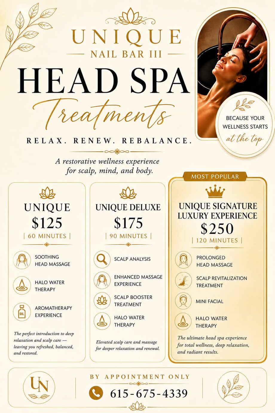 Head Spa Treatments